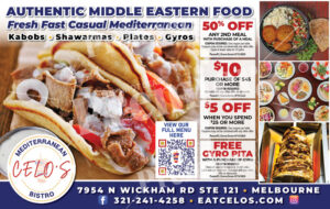 Celos Mediterranean Bistro Coupons