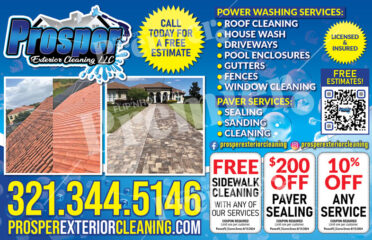 Prosper Exterior Cleaning Coupons