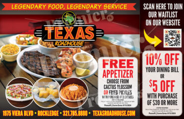 Texas Roadhouse Melbourne Coupons