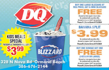 Dairy Queen Ormond Coupon