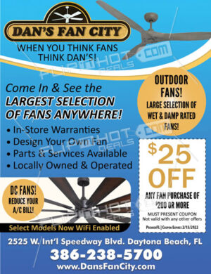 Dan’s Fan City Coupon