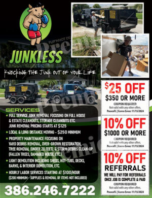 Junkless Removal Moving Coupons