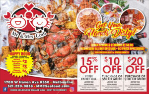 Mr and Mrs Crab Coupons