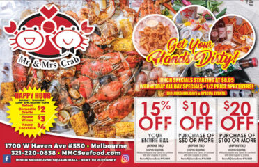 Mr and Mrs Crab Melbourne Coupons