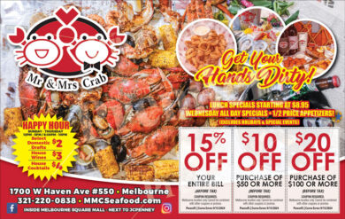 Mr and Mrs Crab Coupons