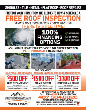 Next Dimension Roofing Coupons