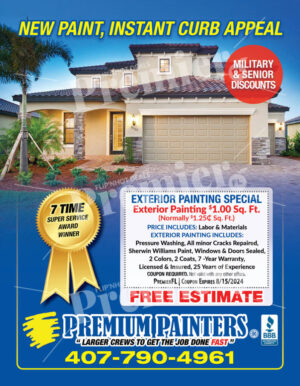 Premium Painters Orlando Coupon