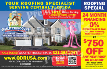 Quality Discount Roofing Coupons