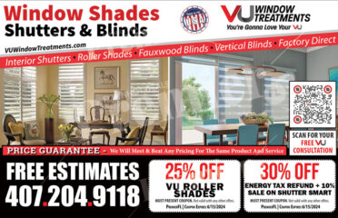 VU Window Treatments Coupons