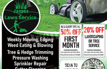 James Lawn Service Coupons